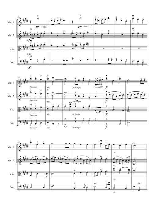 Trust and Obey - String Quartet - Image 4