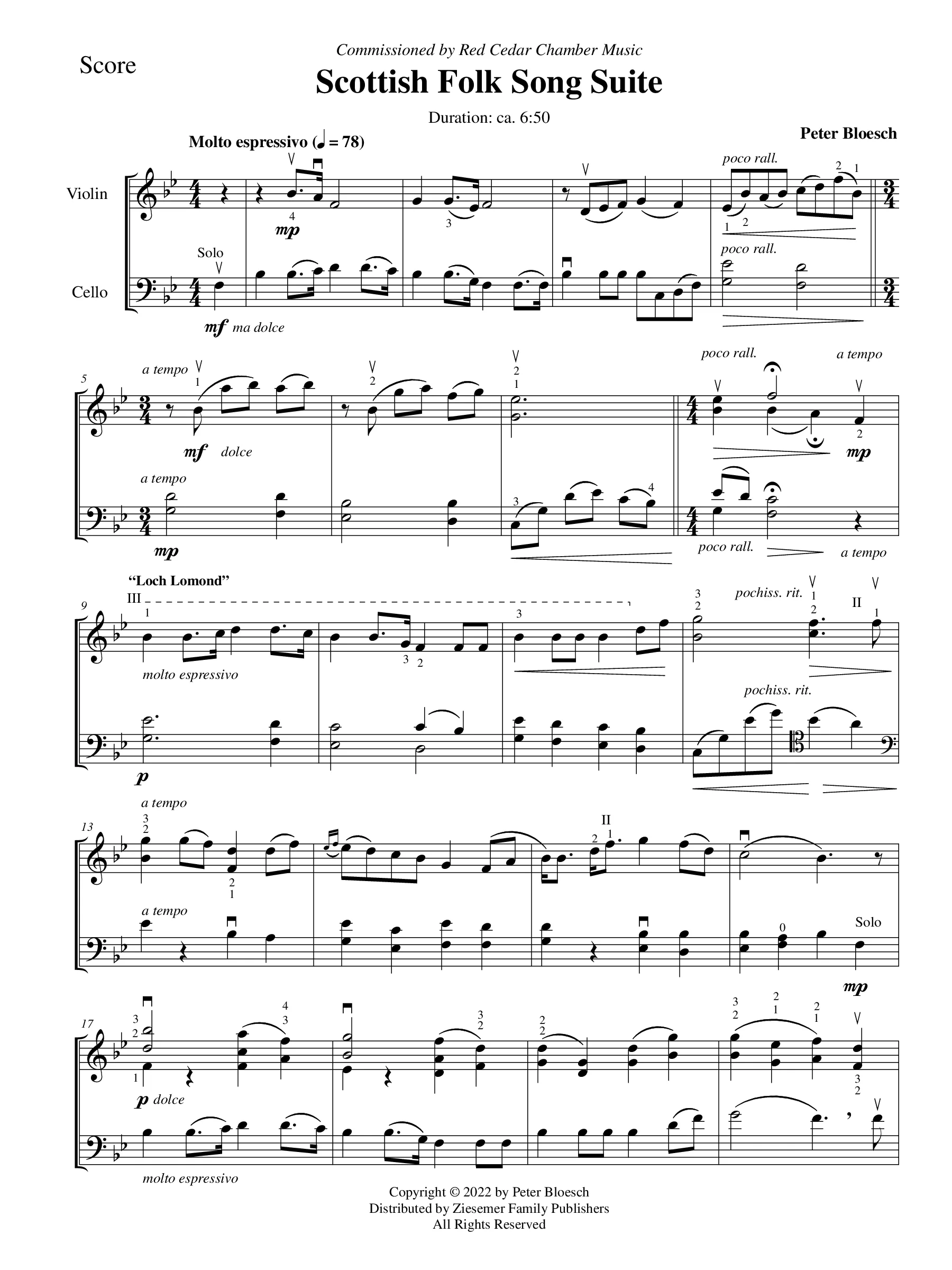 Scottish Folk Song Suite - Image 2
