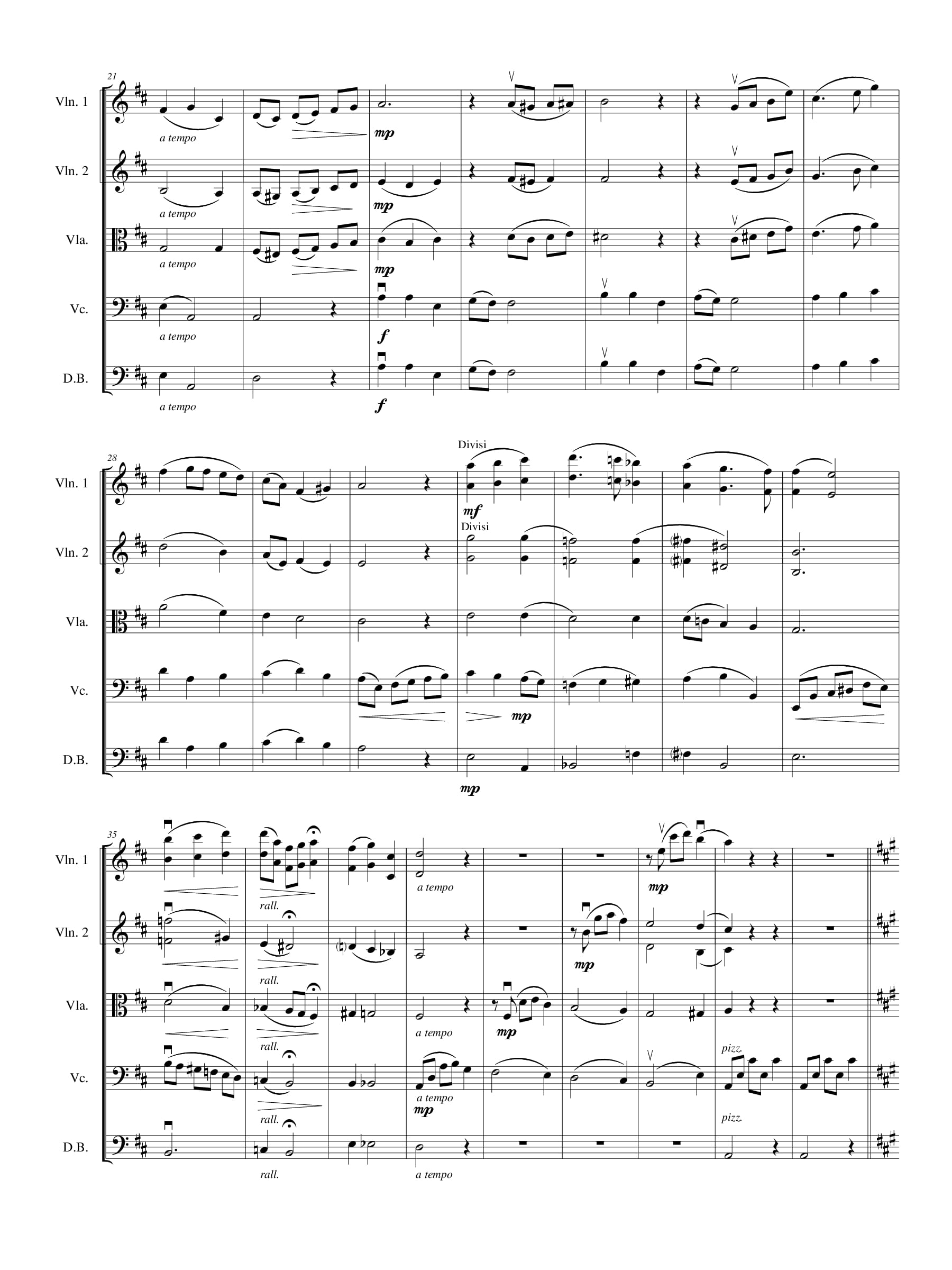Great Is Thy Faithfulness - String Orchestra - Image 3